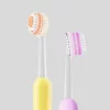 Children Soft Toothbrush (3) Children Soft Toothbrush with Tri-Level Bristles