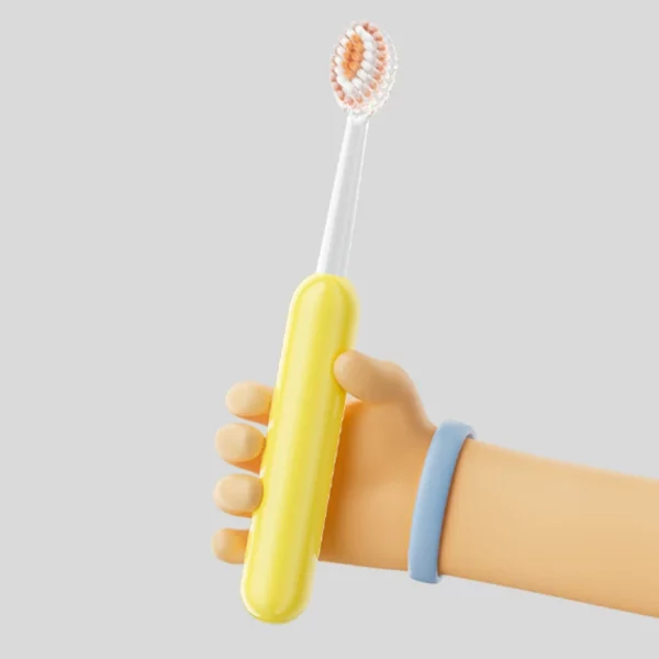 Children Soft Toothbrush (7) Children Soft Toothbrush with Tri-Level Bristles