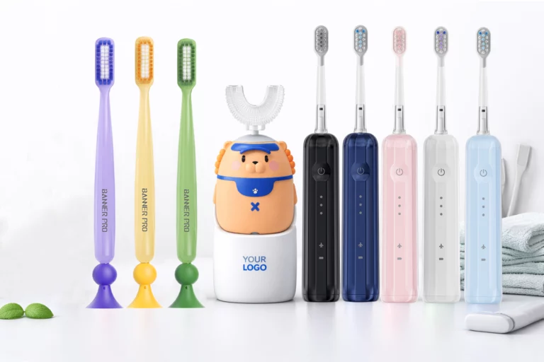 custom toothbrush design options for retail and online brands