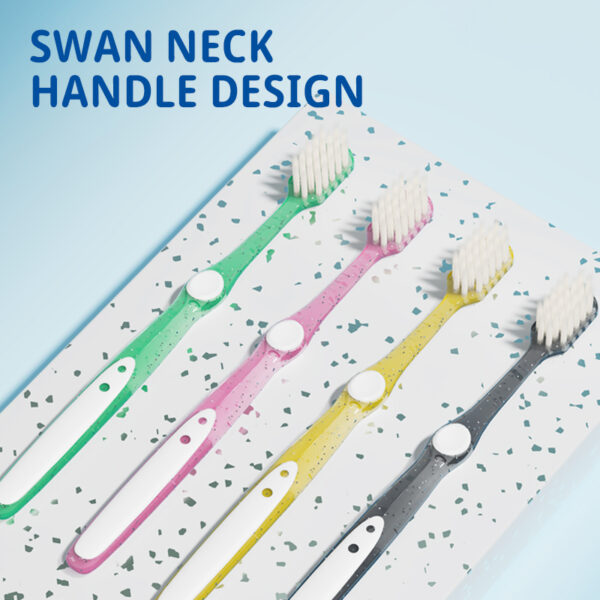 Deep Clean Toothbrush for Adults Soft Bristles Manual Toothbrush