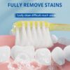 Deep Clean Toothbrush for Adults Soft Bristles Manual Toothbrush