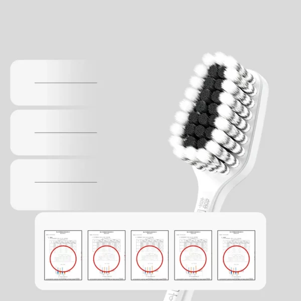 Graphene Toothbrush (2) Graphene Antibacterial Adult Toothbrush