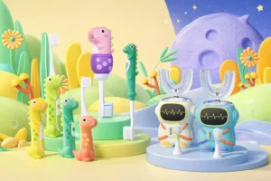 innovative kids toothbrush designs encouraging daily brushing habits