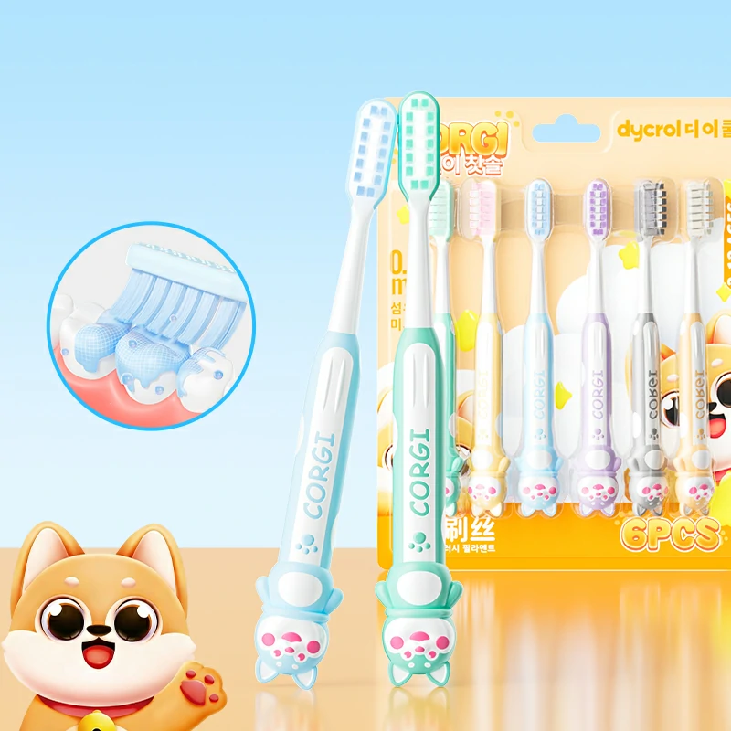 Cute Fluoride Kids Soft Toothbrush