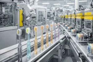 private label toothbrush manufacturing production line