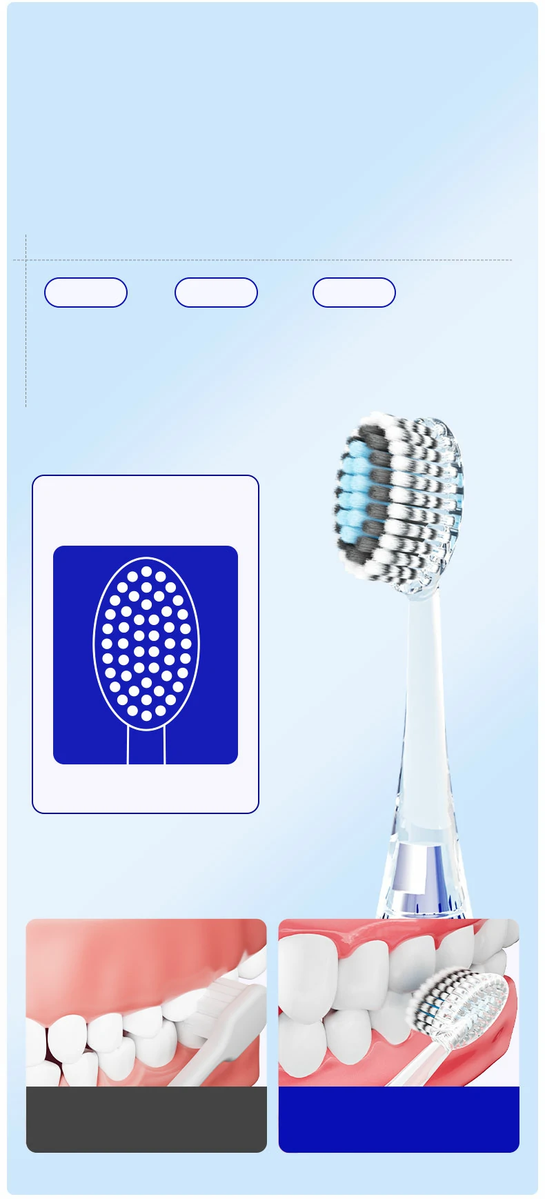 Convex Soft Bristle Adult Toothbrush