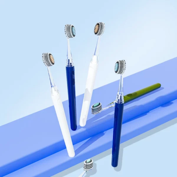 Convex Soft Bristle Adult Toothbrush