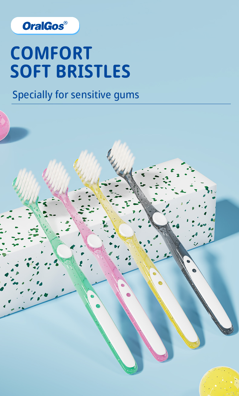 Deep Clean Toothbrush for Adults Soft Bristles Manual Toothbrush