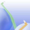 interdental cone brush (2) 360° Cone Interdental Cleaning Brush with Suction Base