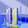 interdental cone brush (8) 360° Cone Interdental Cleaning Brush with Suction Base