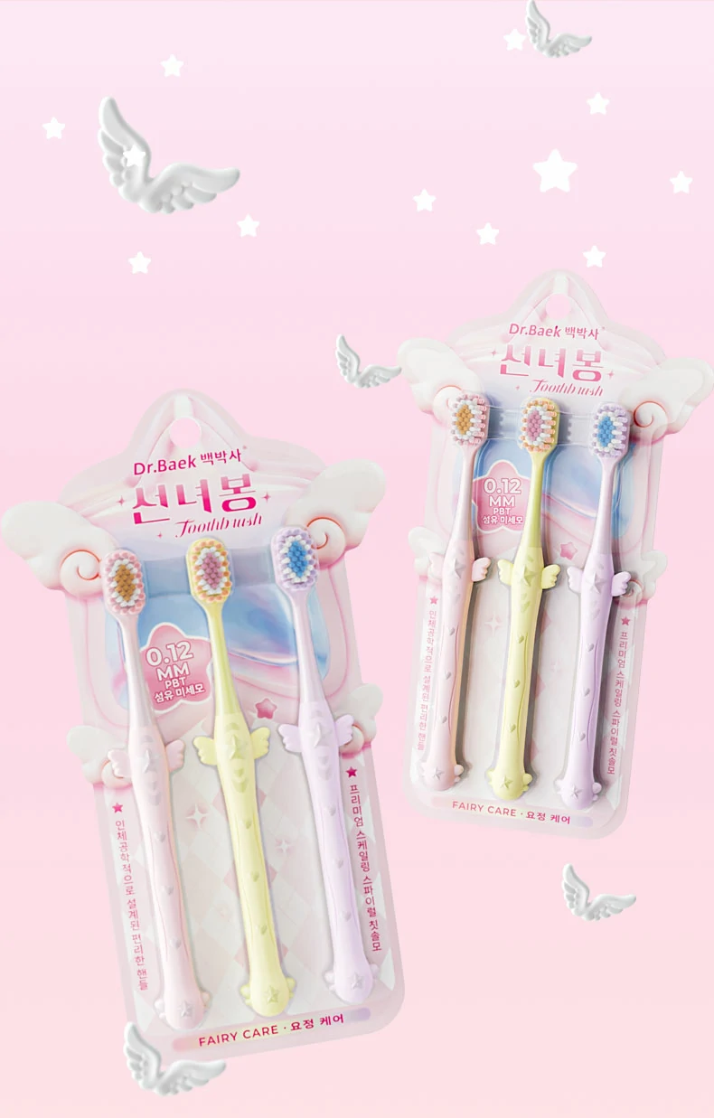 Magic Wand Soft Adult Toothbrush Gentle Wide Head Cleaning