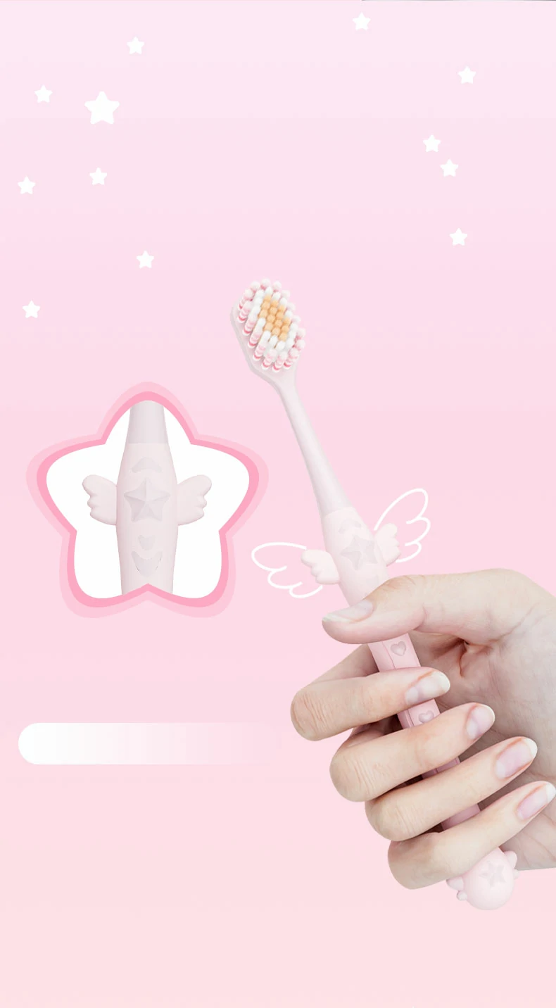 Magic Wand Soft Adult Toothbrush Gentle Wide Head Cleaning