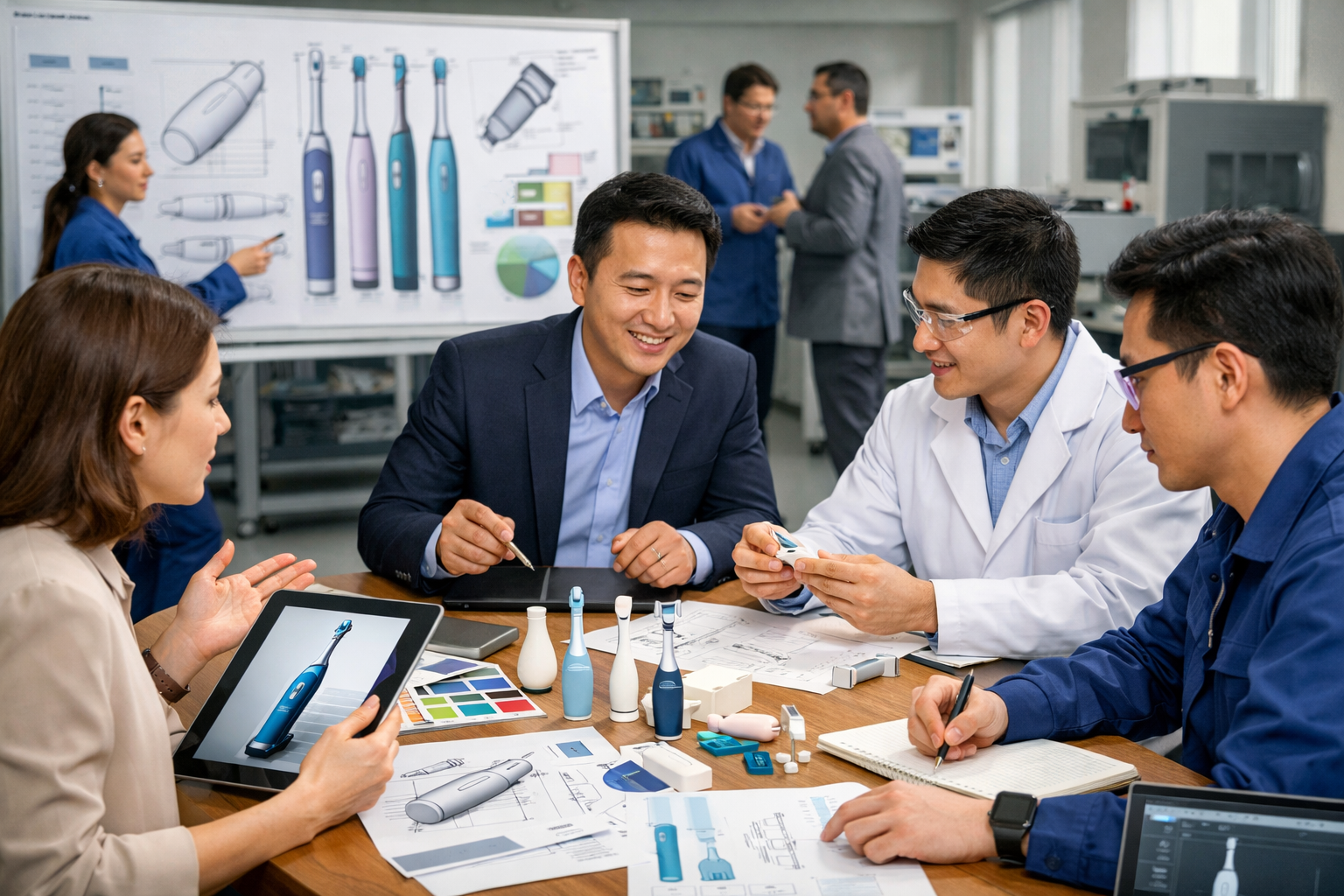 oral care OEM ODM manufacturing collaboration product development meeting