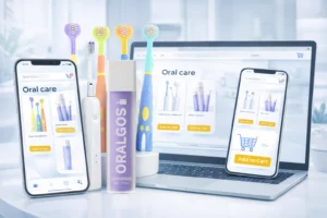 oral care e-commerce trends online shopping electric toothbrush toothpaste digital retail