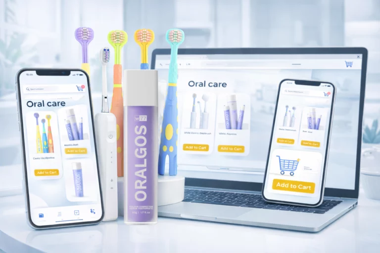 oral care e-commerce trends online shopping electric toothbrush toothpaste digital retail