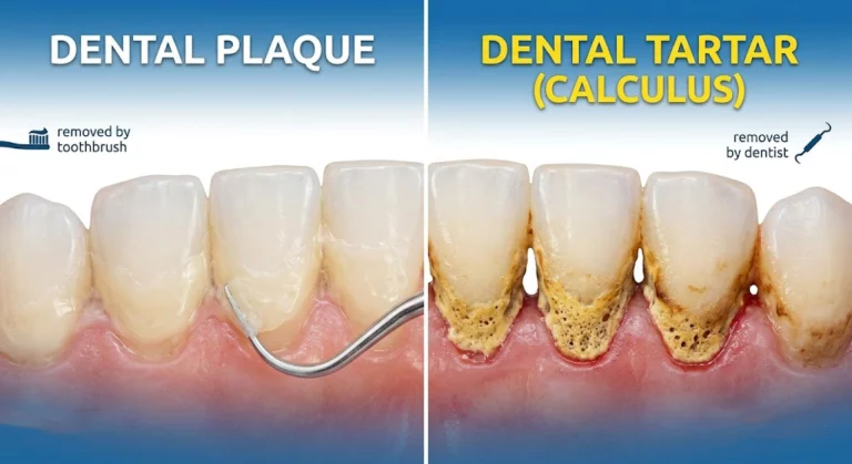 Plaque vs Tartar
