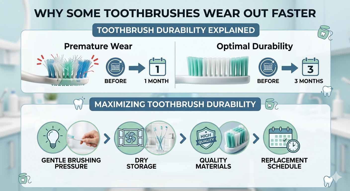 toothbrush durability