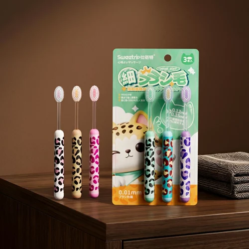 Leopard soft toothbrush (9) Leopard soft toothbrush