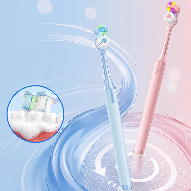 Sweetrip Double Spiral 10000+ Ultra Soft Bristle Toothbrush