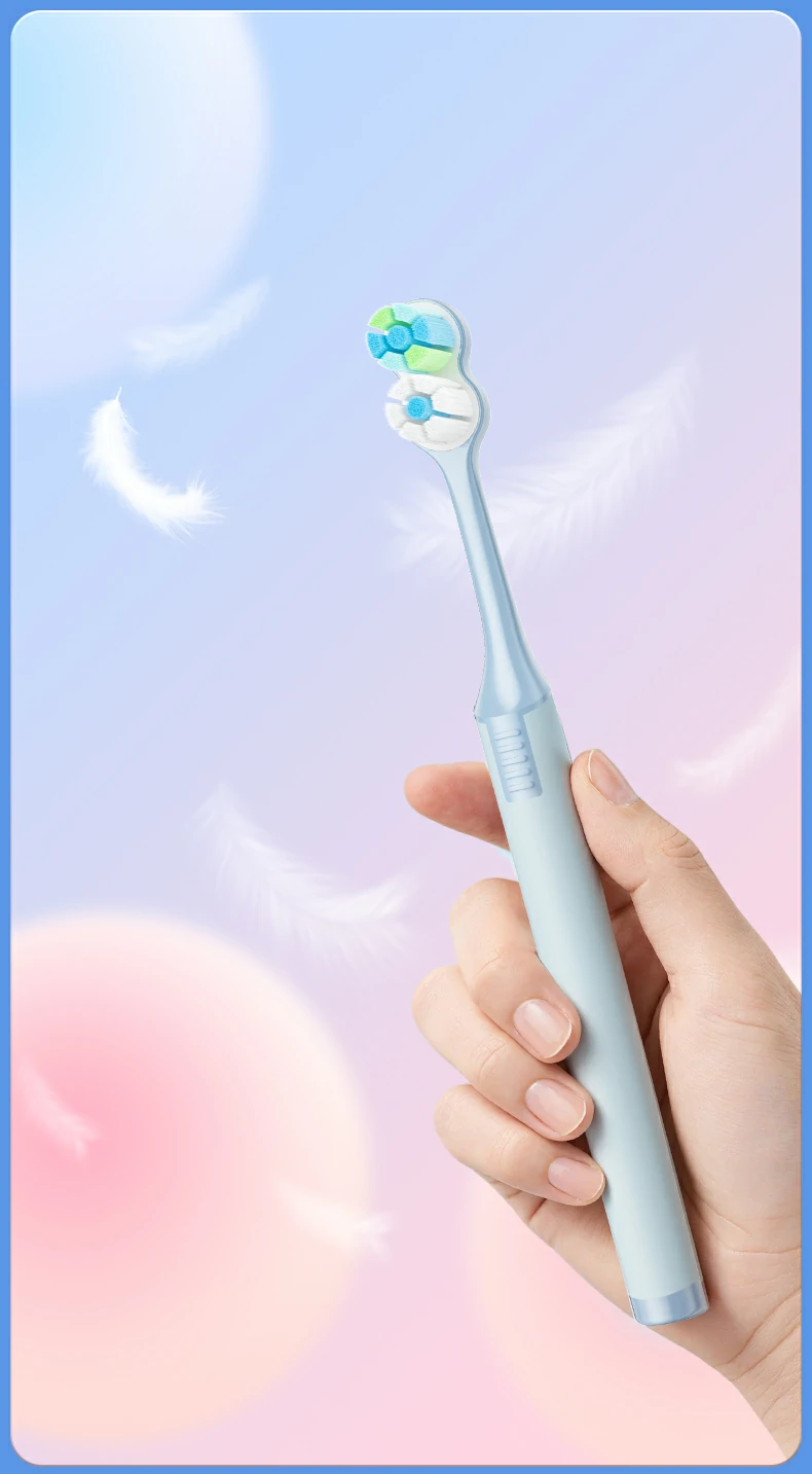 Sweetrip Double Spiral 10000+ Ultra Soft Bristle Toothbrush