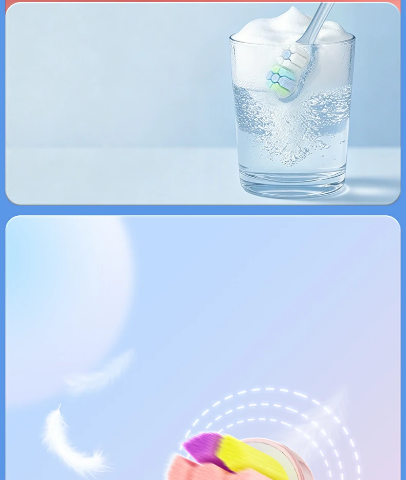 Sweetrip Double Spiral 10000+ Ultra Soft Bristle Toothbrush