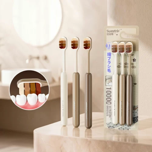 Ultra Soft Toothbrush Pack (1) Premium 10,000+ Dense Bristle Ultra Soft Toothbrush Pack