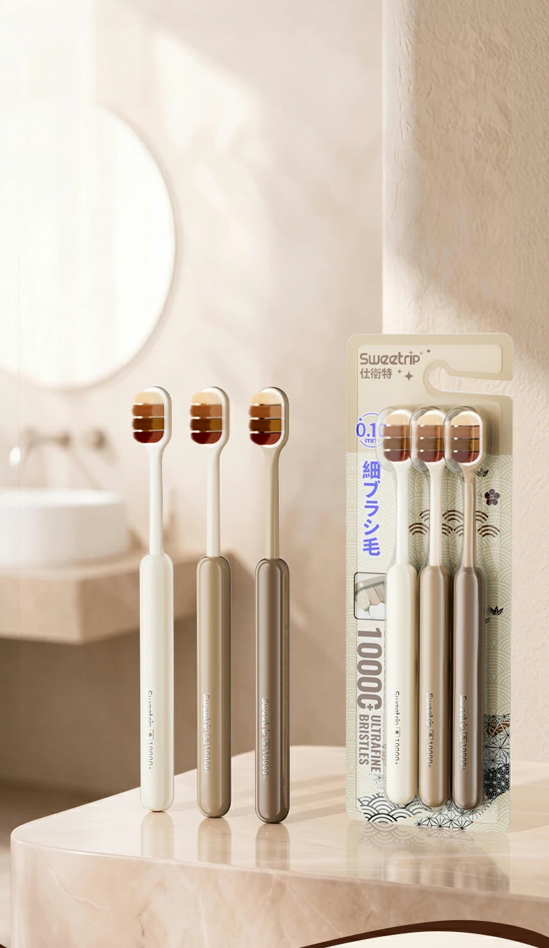 Premium 10,000+ Dense Bristle Ultra Soft Toothbrush Pack