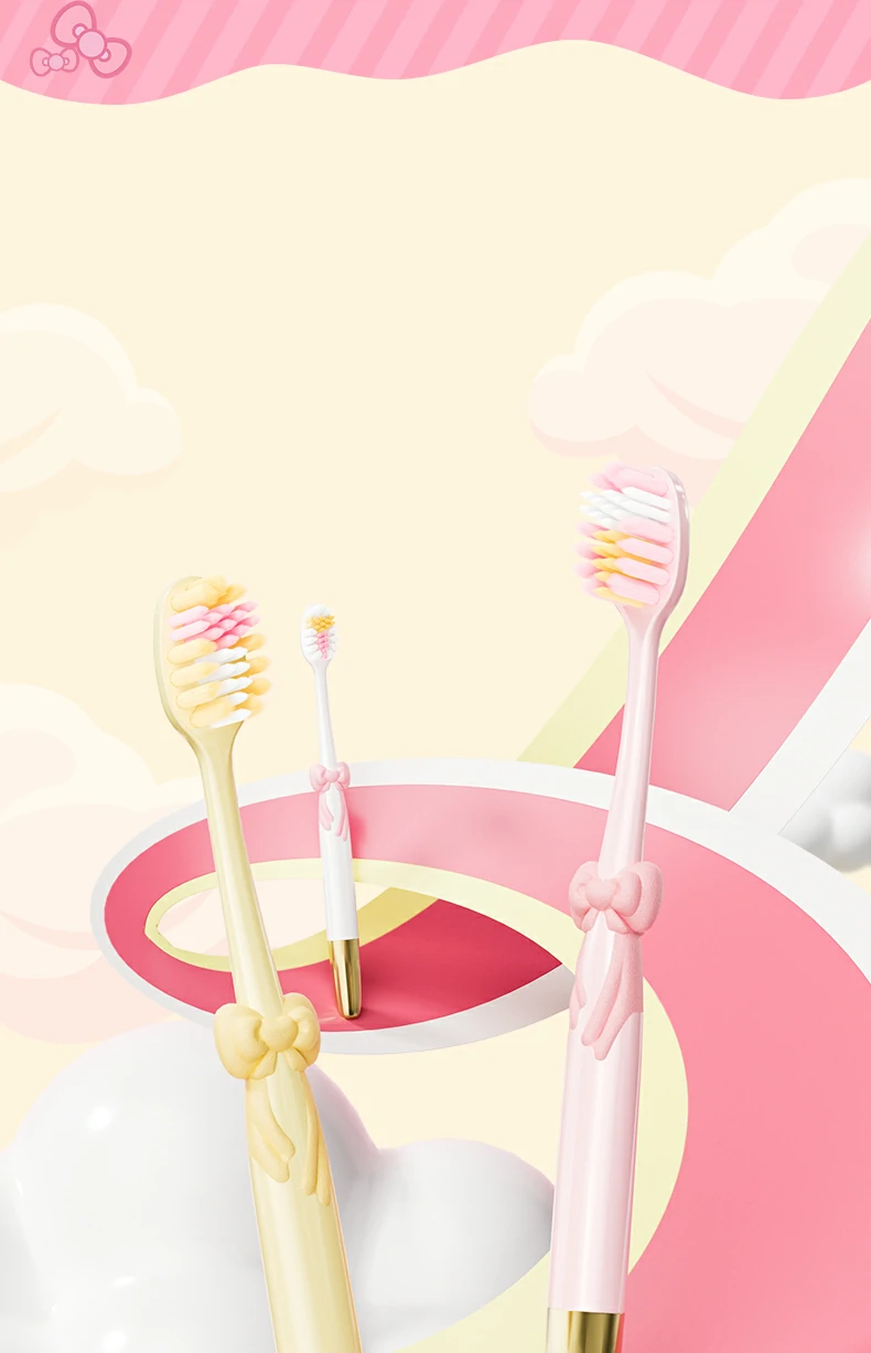 Fairy Wand Soft Bristle Toothbrush 3 Pack