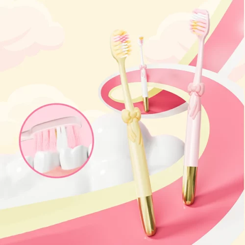 Fairy Wand Soft Bristle Toothbrush 3 Pack