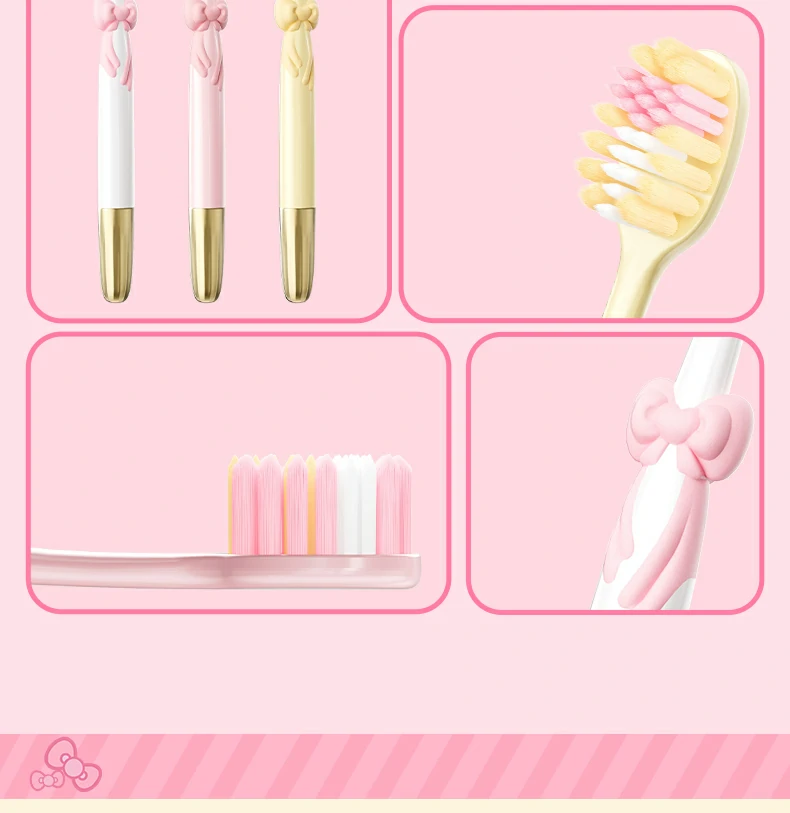 Fairy Wand Soft Bristle Toothbrush 3 Pack