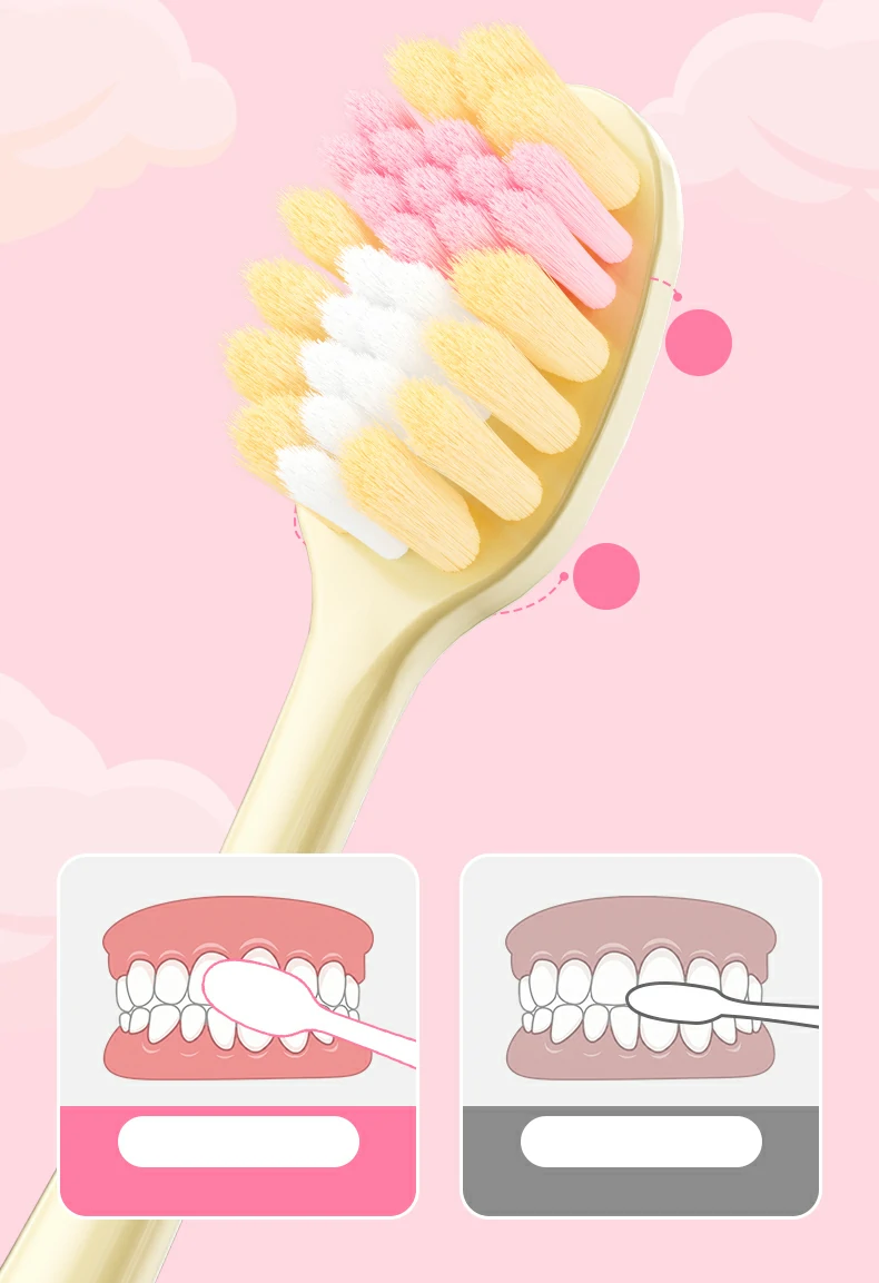 Fairy Wand Soft Bristle Toothbrush 3 Pack