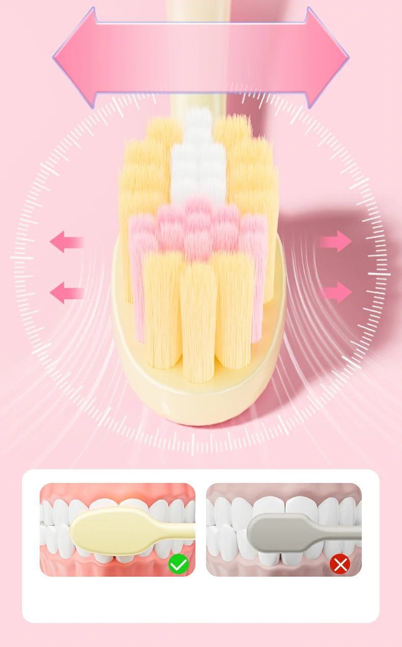 Fairy Wand Soft Bristle Toothbrush 3 Pack