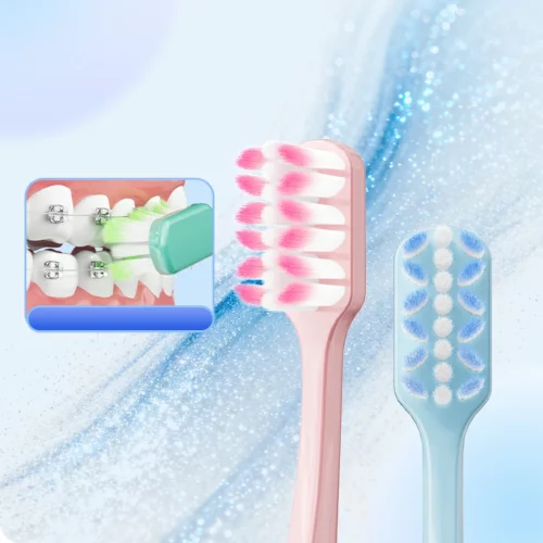 Sweetrip Orthodontic Toothbrush Set with Interdental Brush