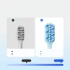 Orthodontic Toothbrush Set (6) Sweetrip S625 Orthodontic Toothbrush Set with Interdental Brush (2-Pack)