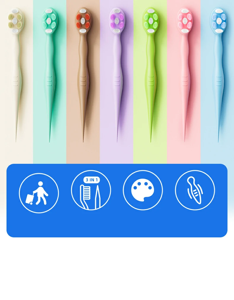 Dr.Baek KR122 3-in-1 Multi-Functional Travel Toothbrush