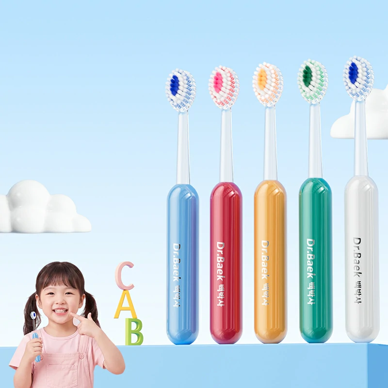 3-Tier Stepped Soft Children Manual Toothbrush