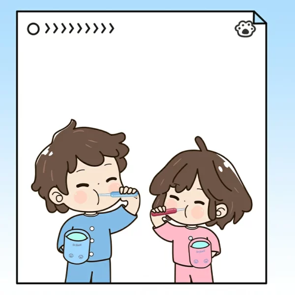 3-Tier Stepped Soft Children Manual Toothbrush