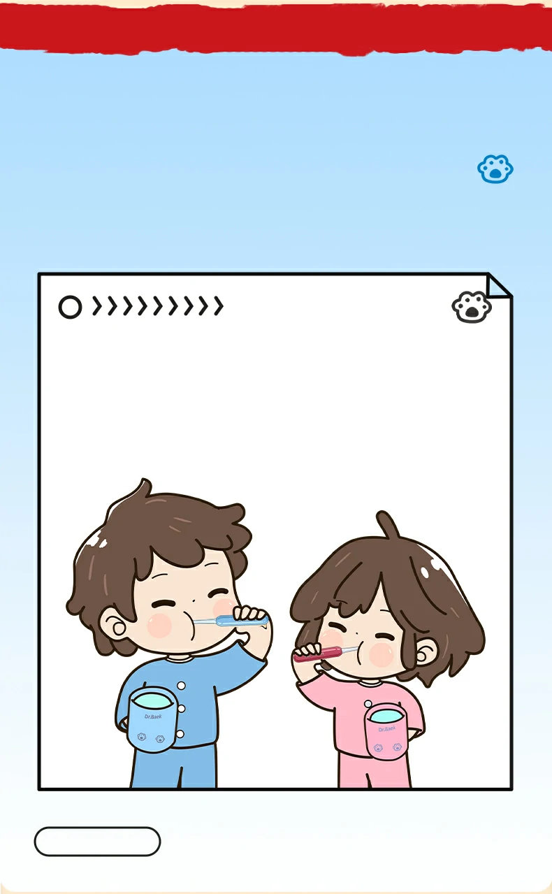 3-Tier Stepped Soft Children Manual Toothbrush