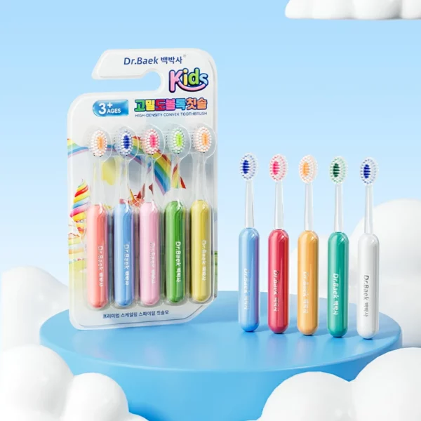 3-Tier Stepped Soft Children Manual Toothbrush