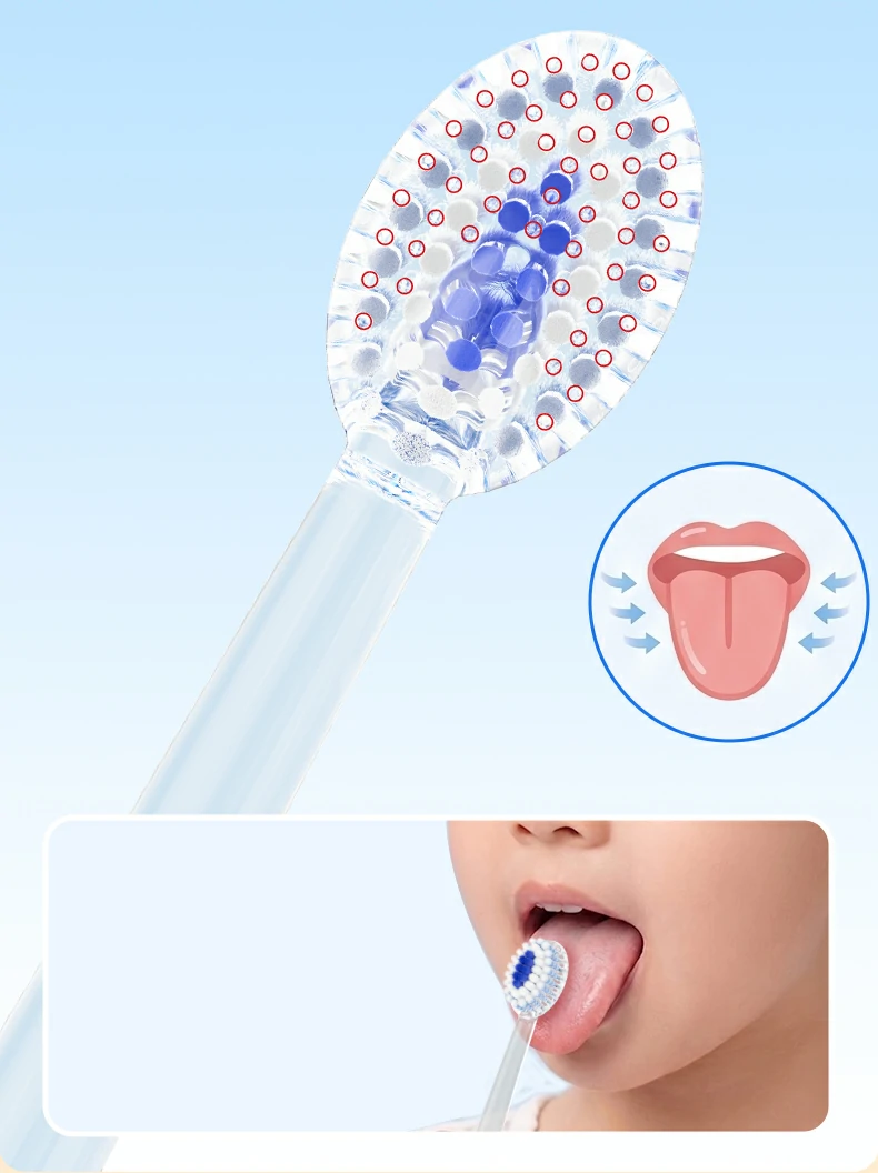 3-Tier Stepped Soft Children Manual Toothbrush