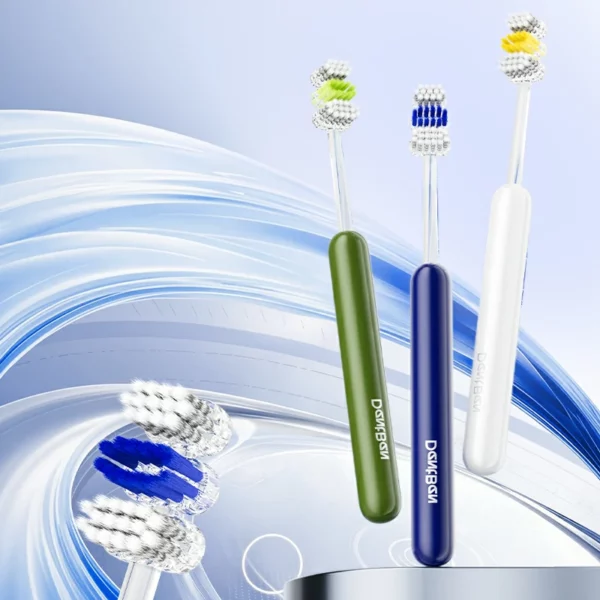 Deep Cleaning Adult Toothbrush Soft PBT Bristles