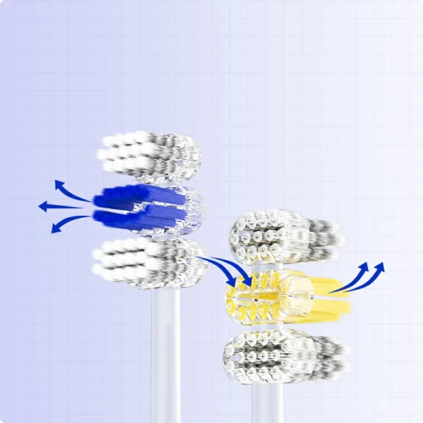 Deep Cleaning Adult Toothbrush Soft PBT Bristles