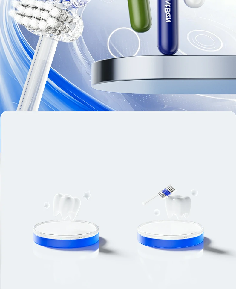 Deep Cleaning Adult Toothbrush Soft PBT Bristles