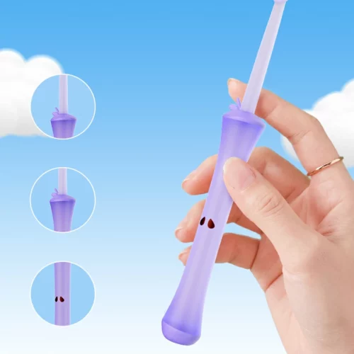 Apple Core Handle Triple Level Soft Toothbrush
