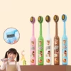 Ultra Soft Kids Toothbrush (1) Cartoon Bear Ultra Soft Kids Toothbrush (5-Pack) – High-Density PBT Bristles