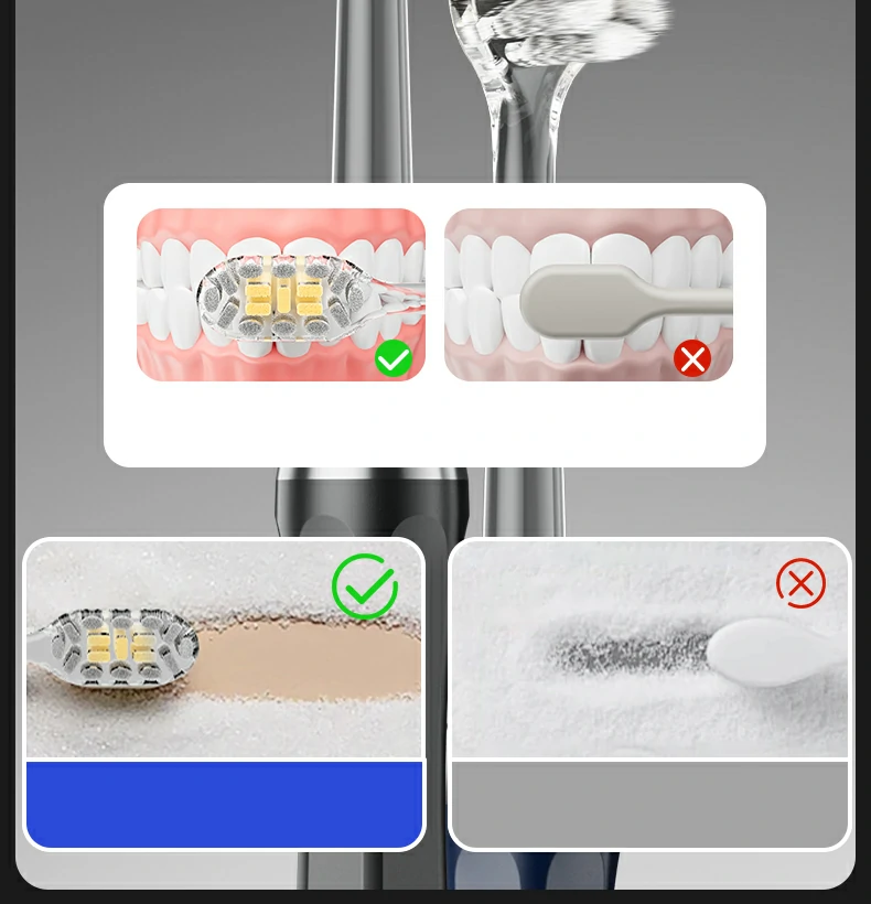 High-Density Wide Head Manual Toothbrush