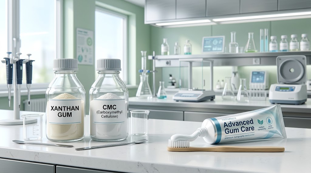 Xanthan Gum vs CMC in Toothpaste | Viscosity Guide
